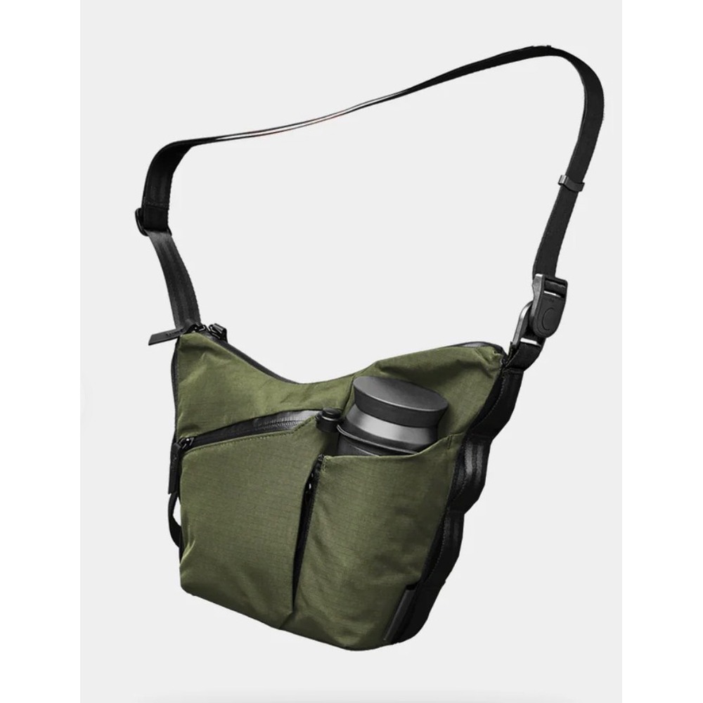 Alpaka Flow Satchel Mini Green Axoflux 210D Crossbody Sling Bag 2L NEW